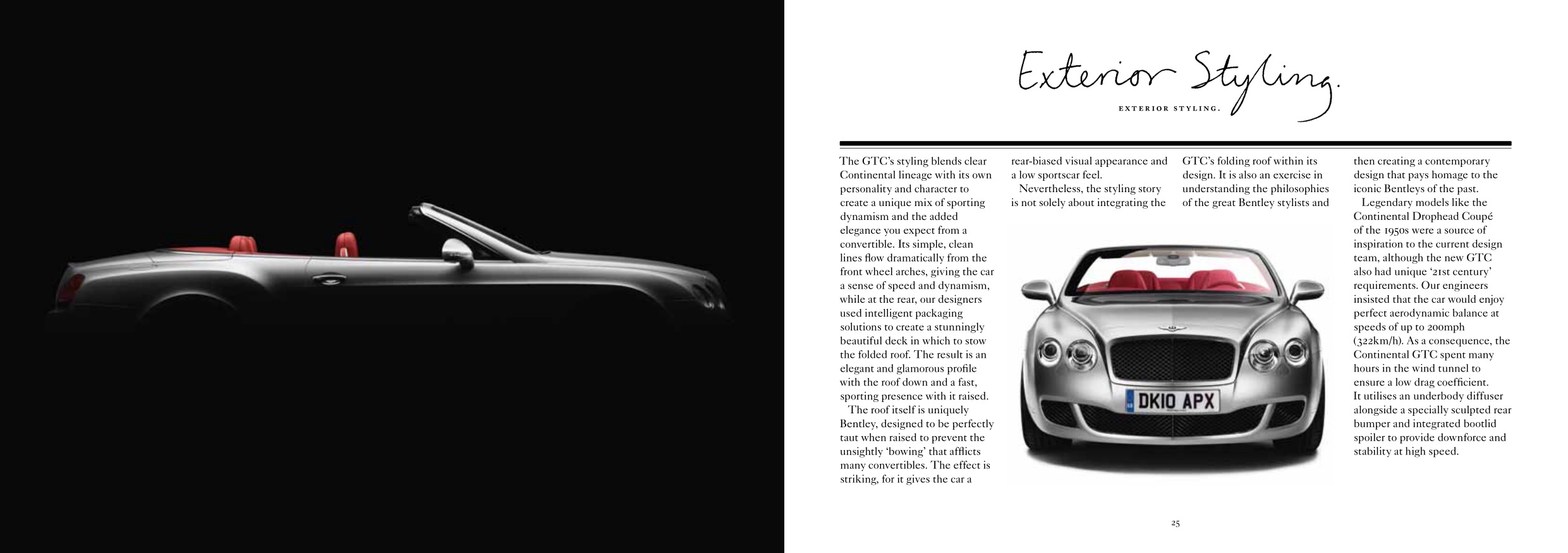 2011 Bentley Continental GTC Brochure Page 26